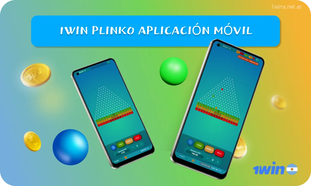 Los jugadores de Argentina pueden descargar la aplicación móvil 1win Plinko para dispositivos iPhone y Android con una interfaz sencilla, excelente rendimiento y adaptación a diferentes tamaños de pantalla, similar a la versión de escritorio