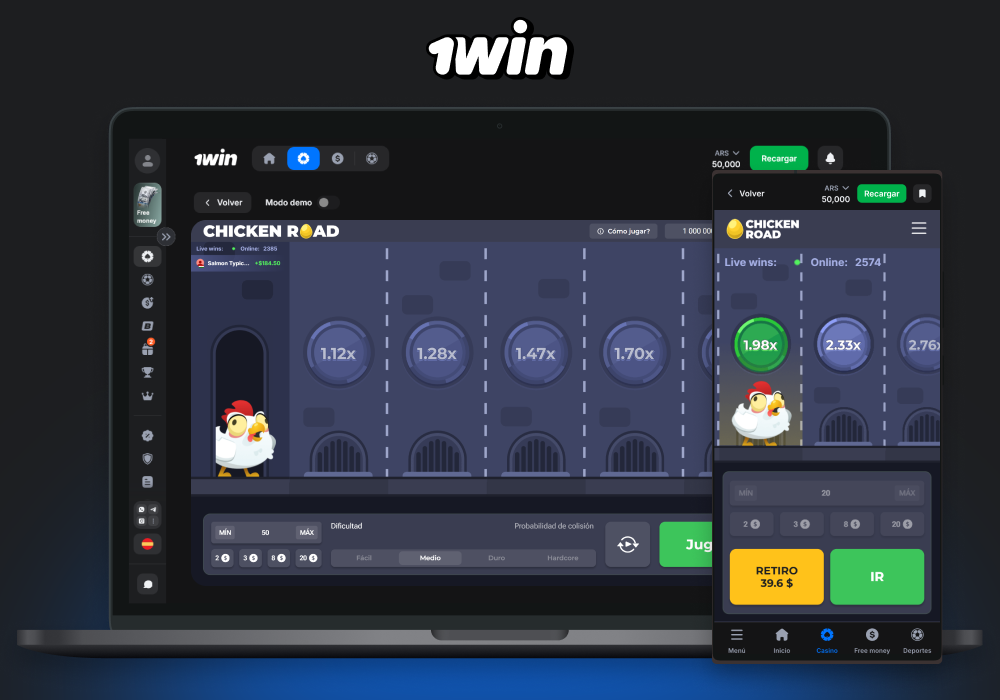 El juego 1win Chicken Road es popular en Argentina y te permite ganar dinero real