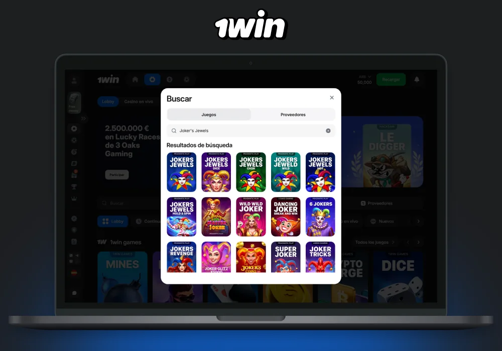 En 1win puedes jugar varias versiones de la tragamonedas Joker Jewels, cada una con mecánicas y pagos únicos